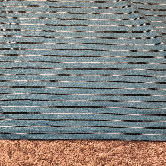 Duluth Trading Heavy Duty Work Polo Mens Size XL Beach Coastal Blue Green Shirt - Picture 9 of 9